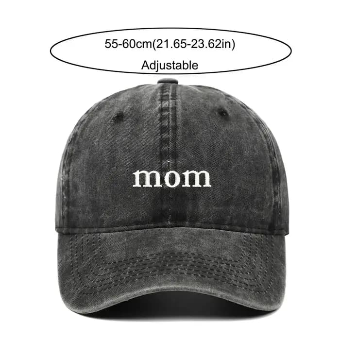 Casquette de baseball brodée tendance pour papa et maman