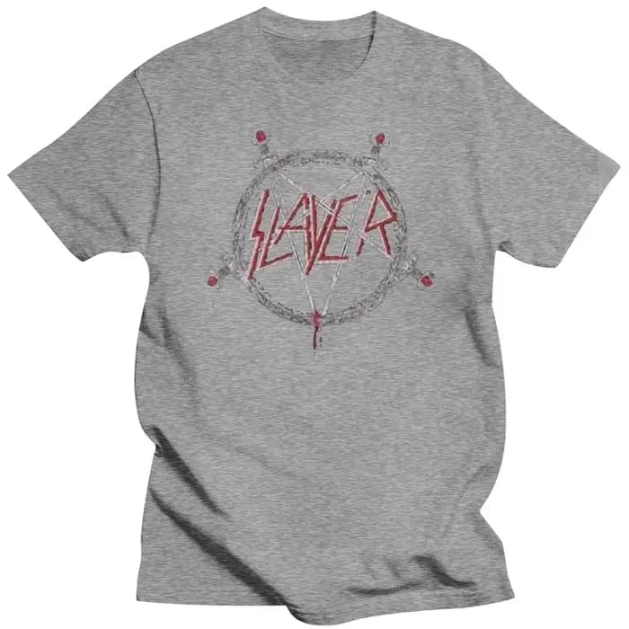 T-Shirt avec Logo Pentagramme Slayer