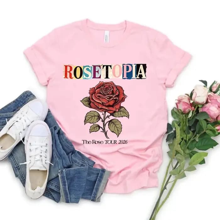 T-shirt confortable The Rose Rosetopia Tour 2026