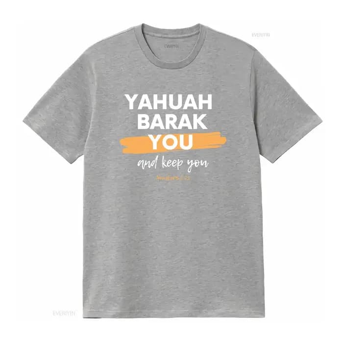 Yahuah Barak vous Softstyle t-shirt la plus haute vintage lavé vêtements de créateur de mode haut pour un usage quotidien homme graphique doux