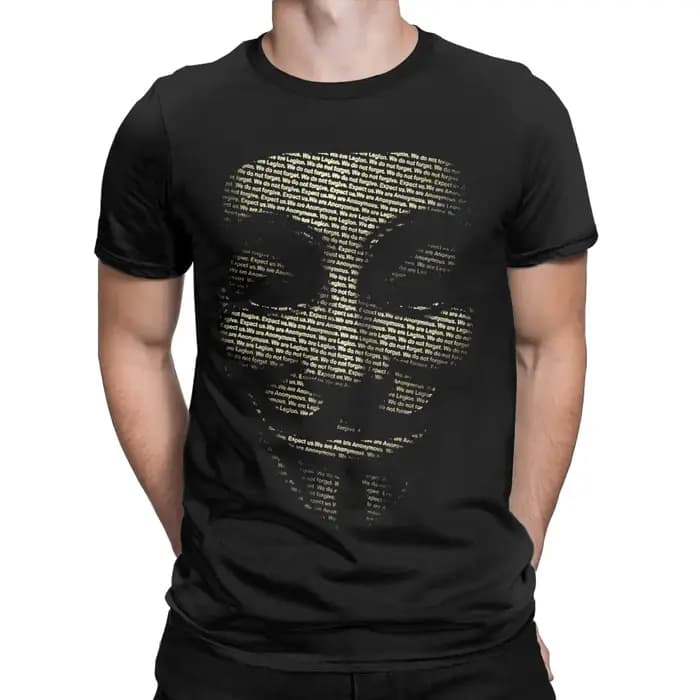 T-shirt ras du cou en pur coton pour hommes