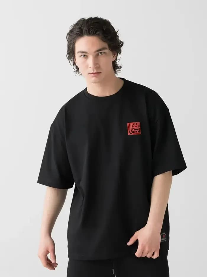 T-shirt Homme CRONOS TOMOSHIBI SERIES DARUMA S/S – Motif Japonais
