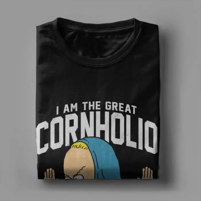 T-shirt pour hommes Beavis and Butt-Head I am the Great Cornholio