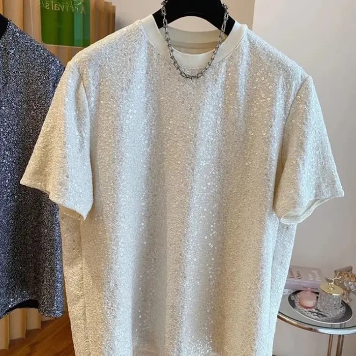 Pas de Logo hommes t-shirts chemises coupe ajustée
