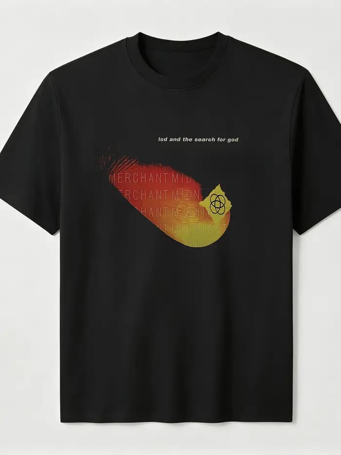 T-shirt LSD Finding God, nouveau cadeau, T-shirt de groupe, T-shirt Sheogaze, T-shirt Y2K, vêtements