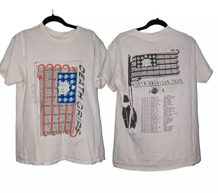 Death Grips North America Tour 2015 t-shirt pleine taille S-5XL KN947