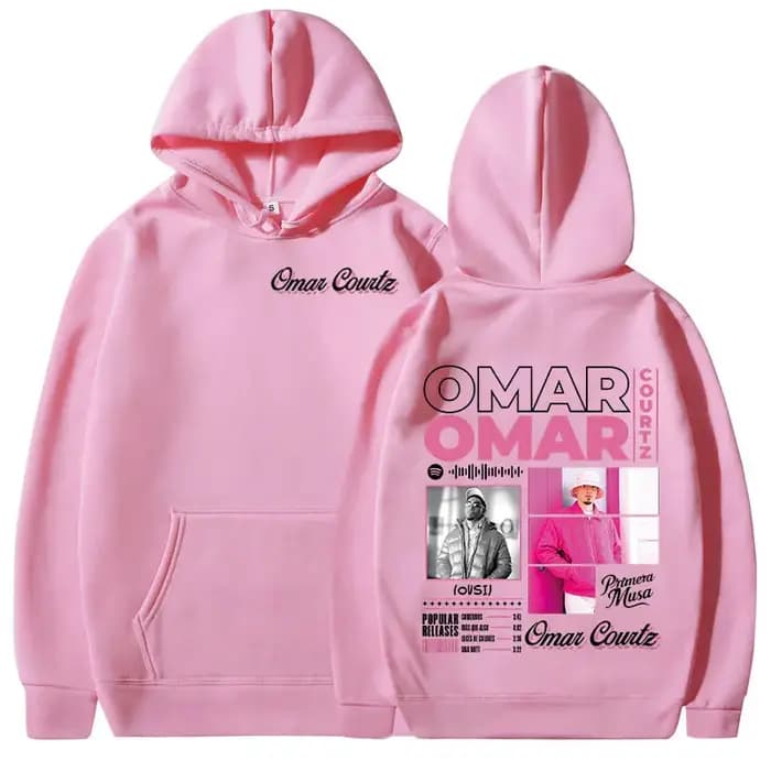 Omar Courtz Primera Musa Album Tour Merch sweat à capuche pour homme femmes vêtements mode sweats