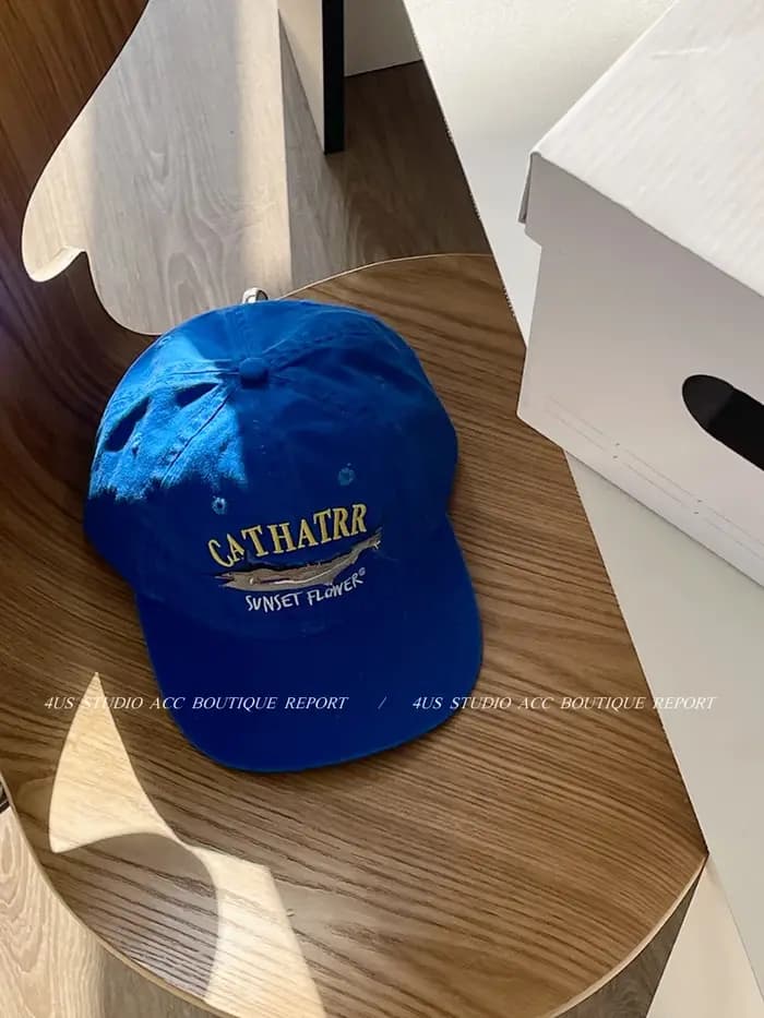 Casquette à bords plats de marque Tide pour femmes