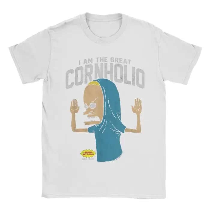 T-shirt pour hommes Beavis and Butt-Head I am the Great Cornholio