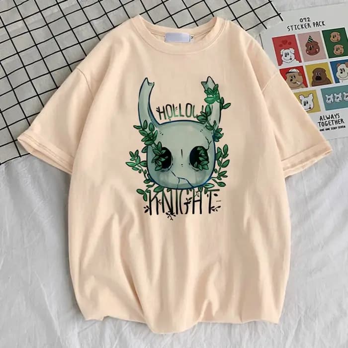 Hollow Knight t-shirt femme confortable années 80 classique Pop Culture esthétique t-shirt anime harajuku années 80 université années 2000 Grunge