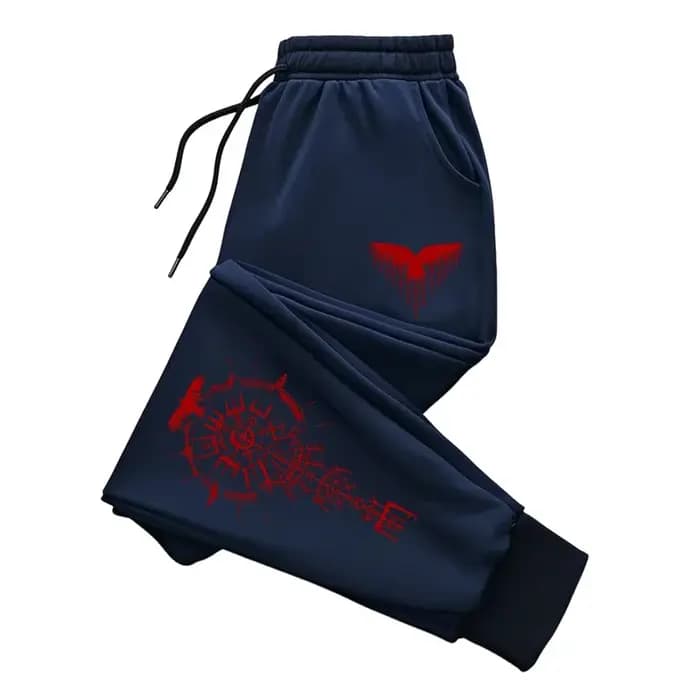 Pantalon de jogging Viking Raven pour homme – Confortable et décontracté pour l'automne et l'hiver – Idéal pour l'extérieur et la maison – Nouveauté 2026