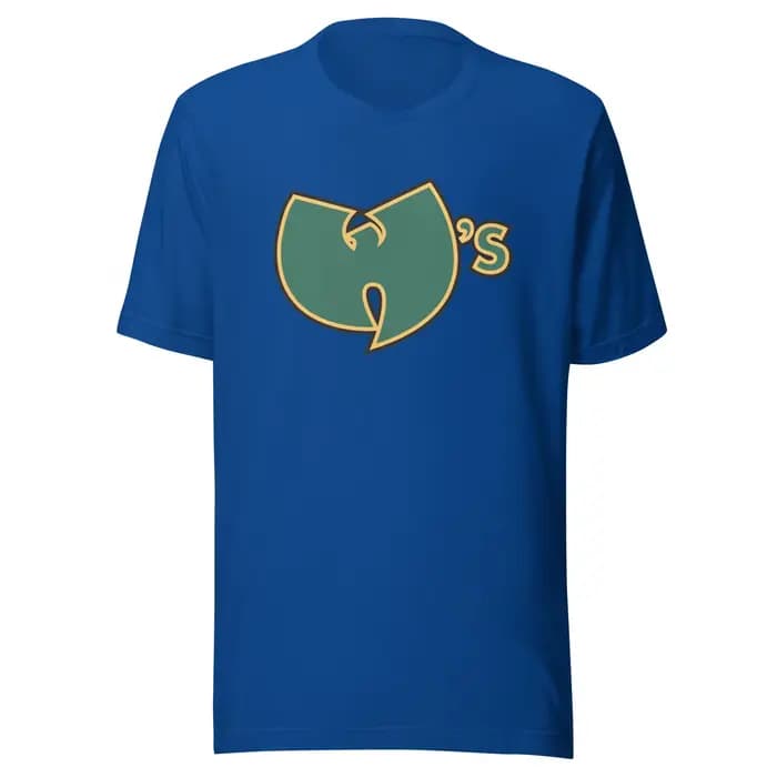 T-Shirt Wu-Tang Clan classique Hip Hop avec logo W