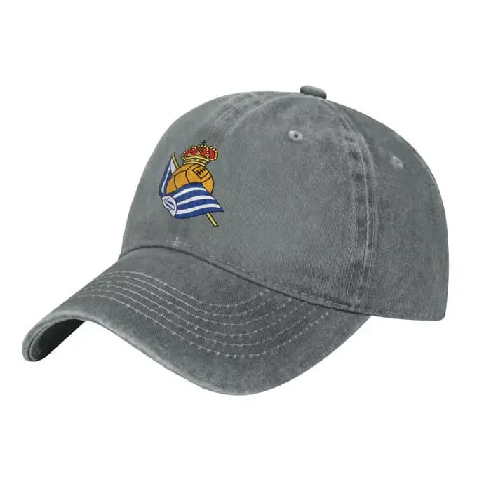 Casquette de Baseball à visière pour hommes et femmes, chapeau à la mode, Real Sociedad