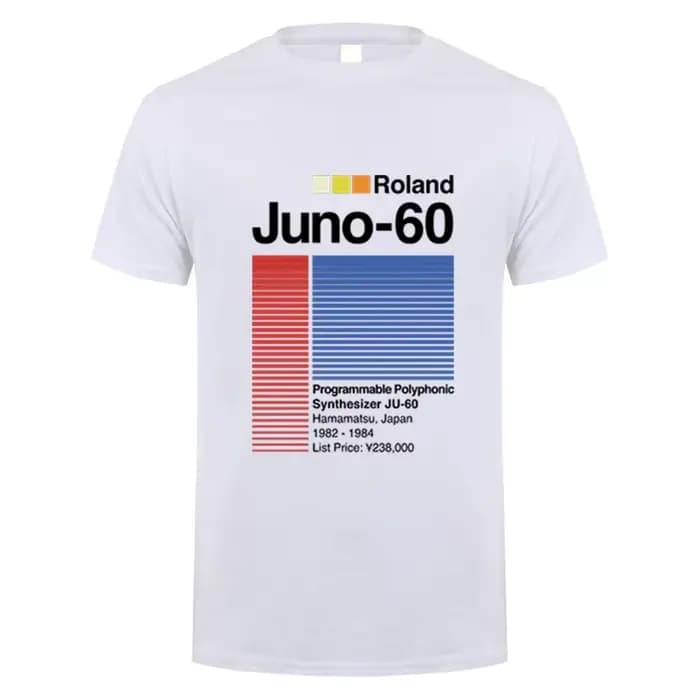 Juno 60 Roland t-shirt en coton pour hommes