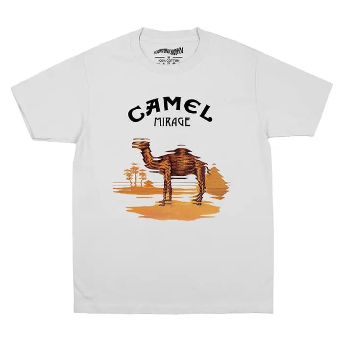 Camel Mirage T-Shirt Moonmadness Prog Rock Band Genesis oui roi cramoisi hommes été manches courtes