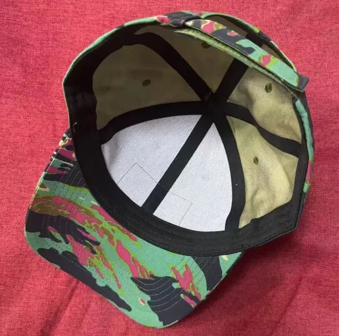 Casquette de baseball d'extérieur à motif camouflage tigre de Miami