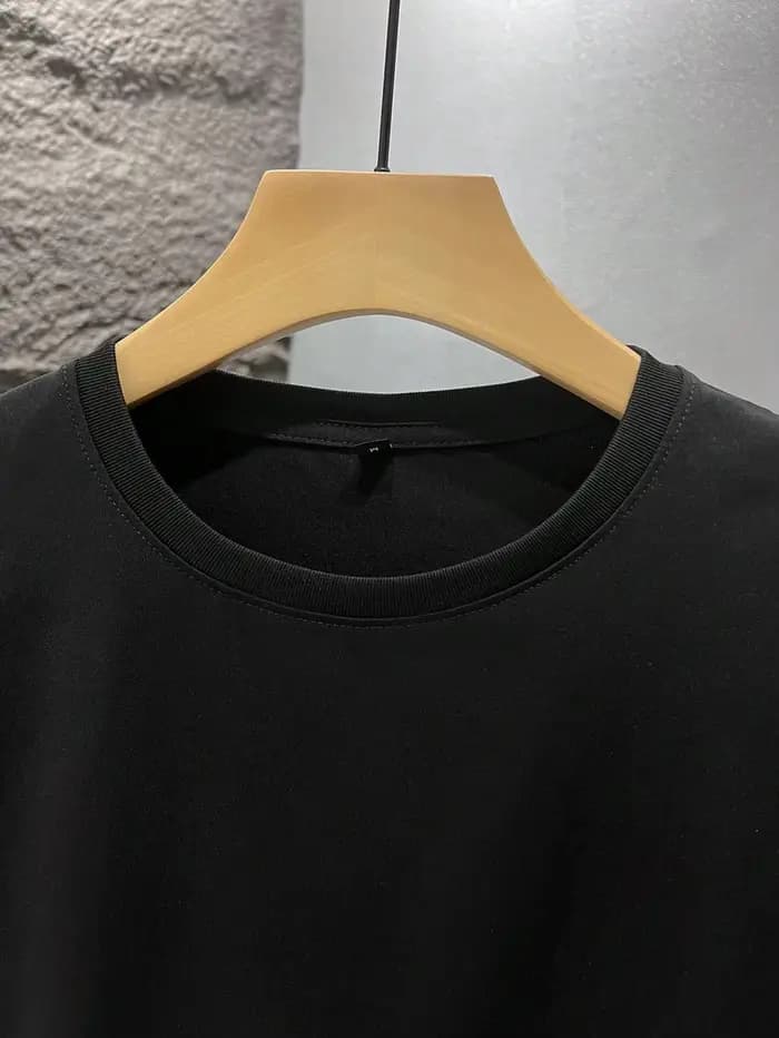 T-shirt Homme 100% Coton Algérie 2026 – Imprimé Rétro Paysage Urbain Nord-Africain – Streetwear Décontracté Noir pour Amateurs de Voyage