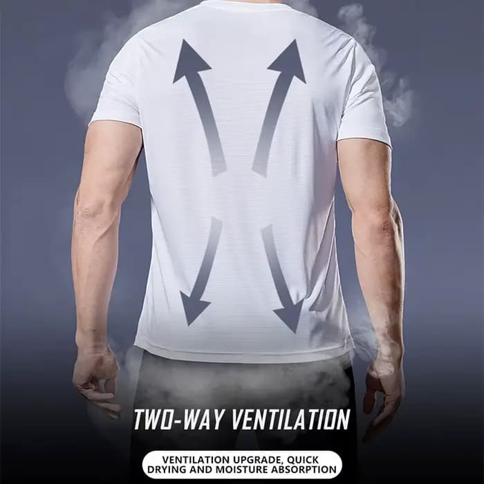 T-shirt basique à col rond pour homme