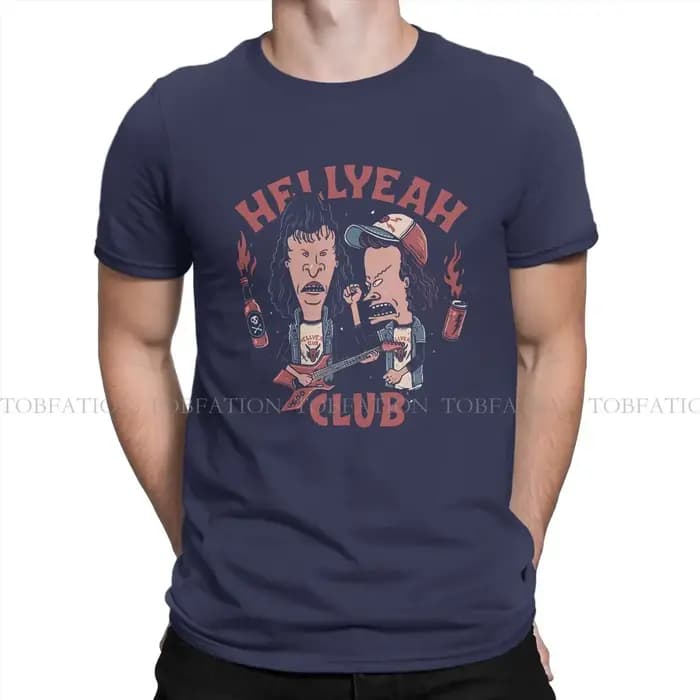 T-shirt Beavis and Butthead Hellcapted Club pour hommes