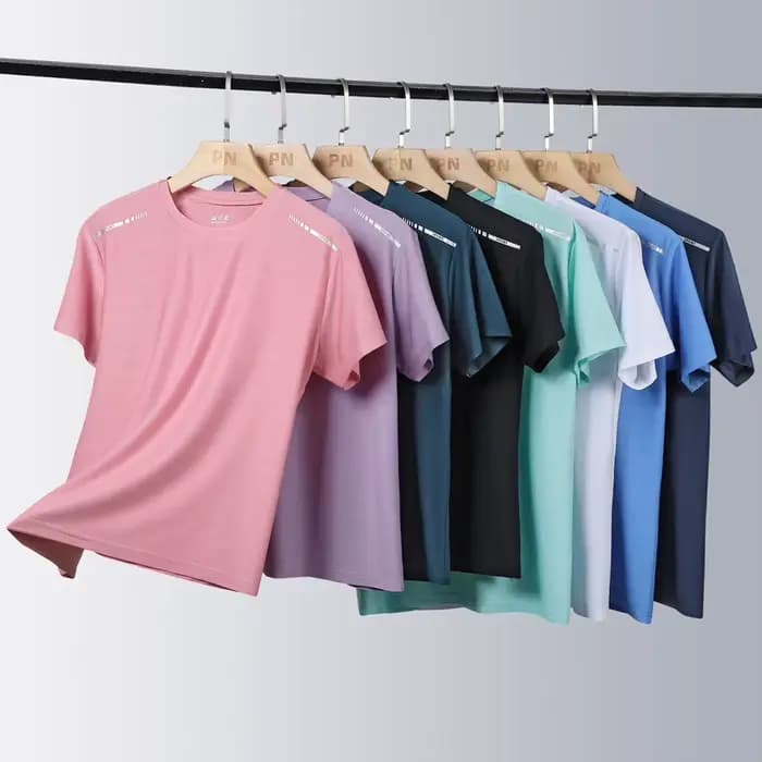 Femmes course T-Shirt réfléchissant haute élastique respirant