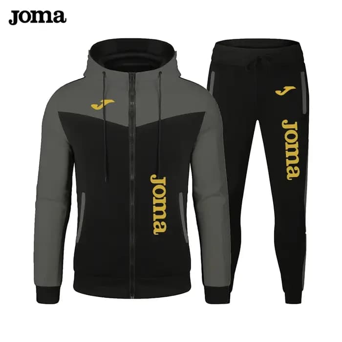 Ensemble pantalon et veste zippée unisexe Joma Trendy Color Block