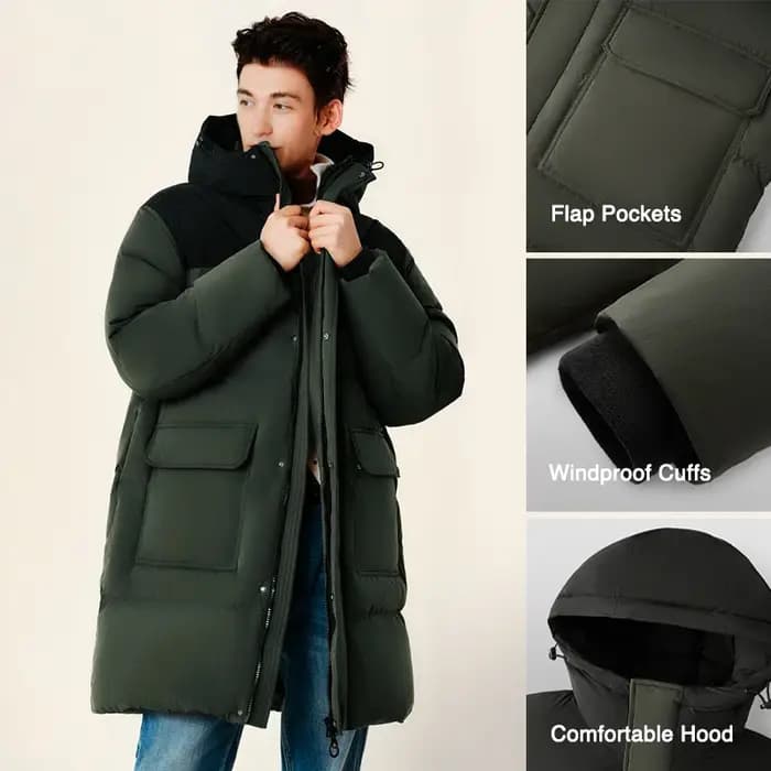 Doudoune Homme Semir 2026 Nouvelle Collection Imperméable Épaisse Longue Veste d'Hiver pour Couple
