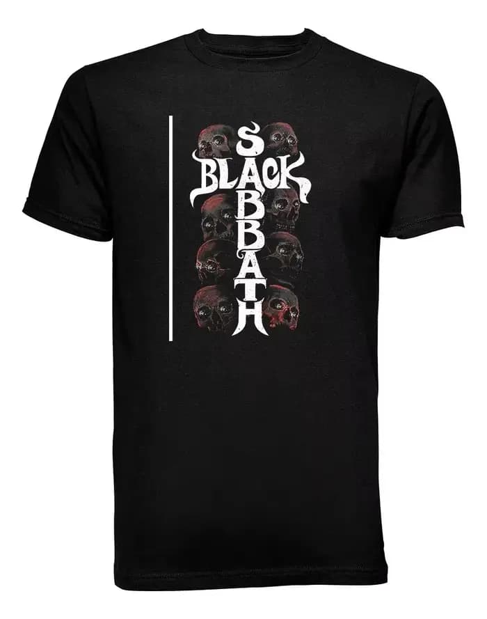 Black Sabbath Destroyer Tour 1975 Vintage Band Photo Graphic T-shirt unisexe rétro pour fans de Heavy Metal pour femmes et hommes