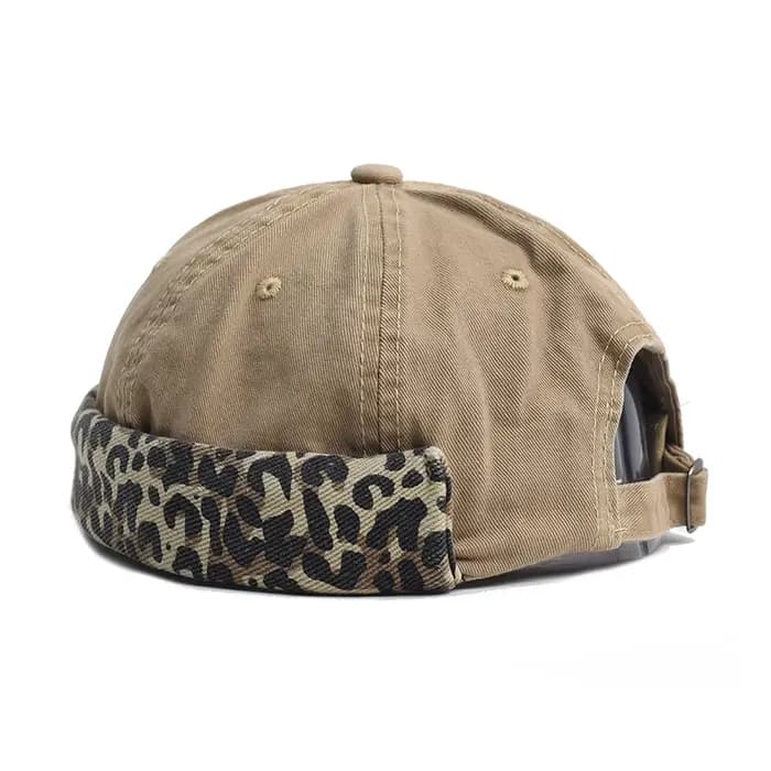Bocca – casquette Docker imprimé léopard