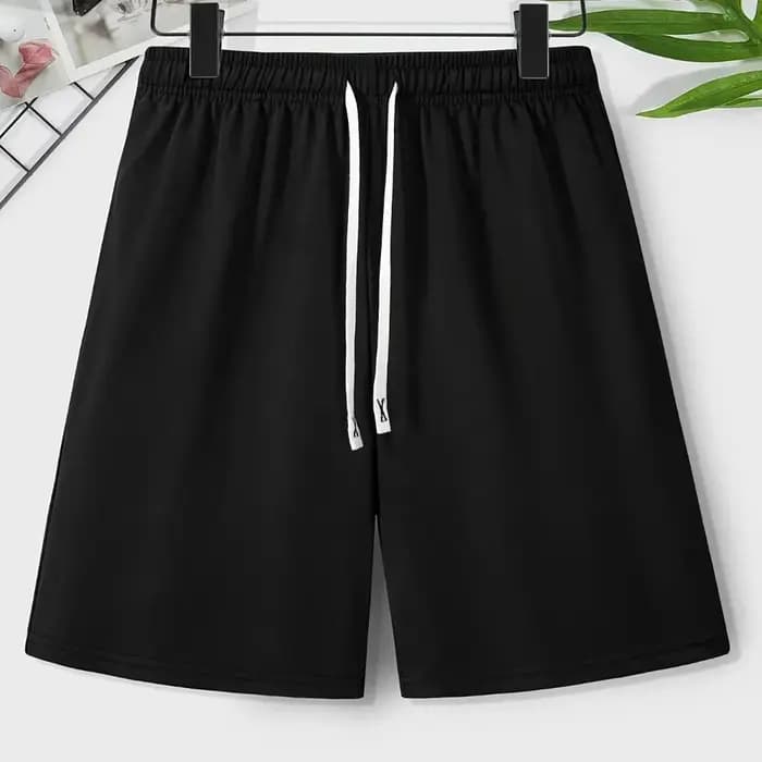 Short pour homme en coton style streetwear Y2K couleur unie pour été et quatre saisons confort urbain large choix de tailles