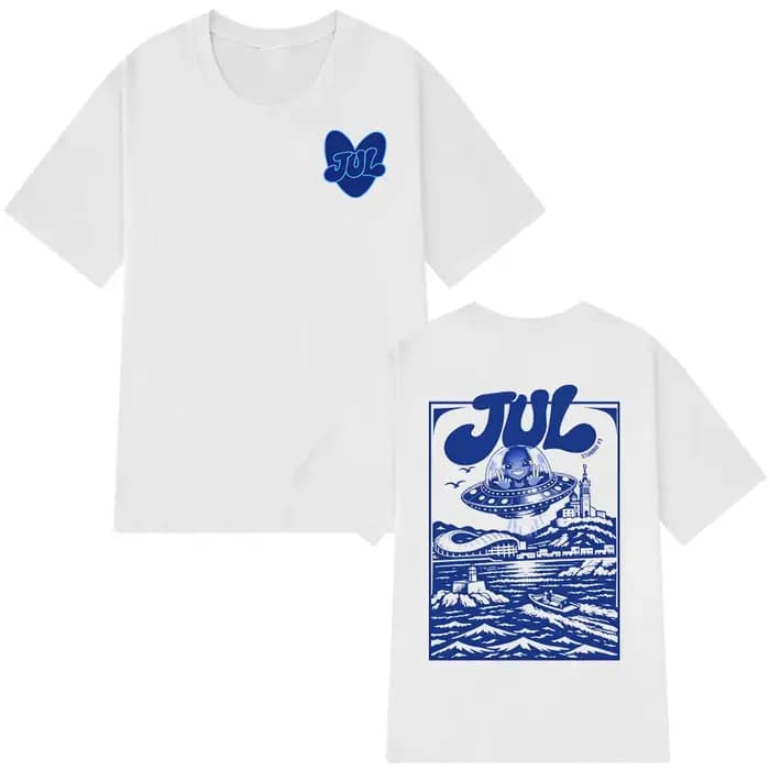 T-shirt graphique Rapper Jul pour hommes et femmes