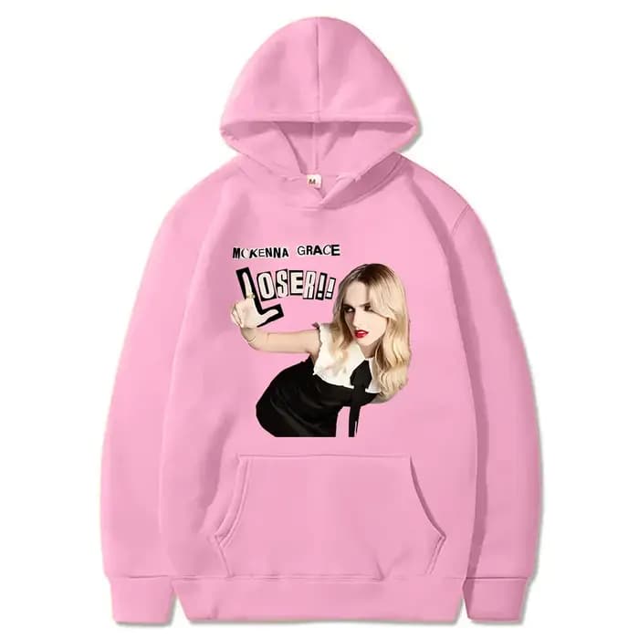 Mckcannelle Grace LOSER!!! Sweat à capuche à manches longues pour hommes et femmes