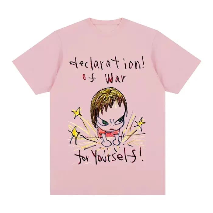 T-shirt graphique minimaliste pour femme