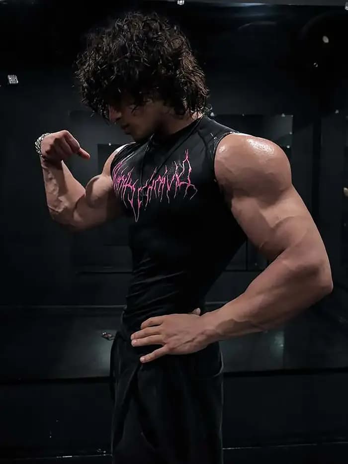 T-shirt de gymnastique d'été pour hommes