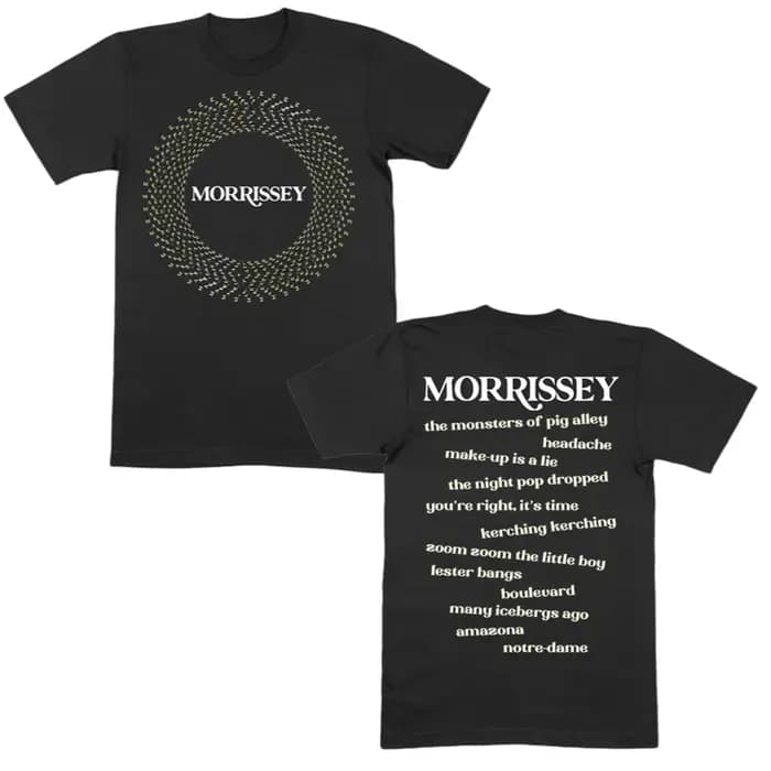 Morrissey - The Smiths Album Deluxe Notre-Dame Graphic 2026 T-shirt 100% coton unisexe pour hommes e