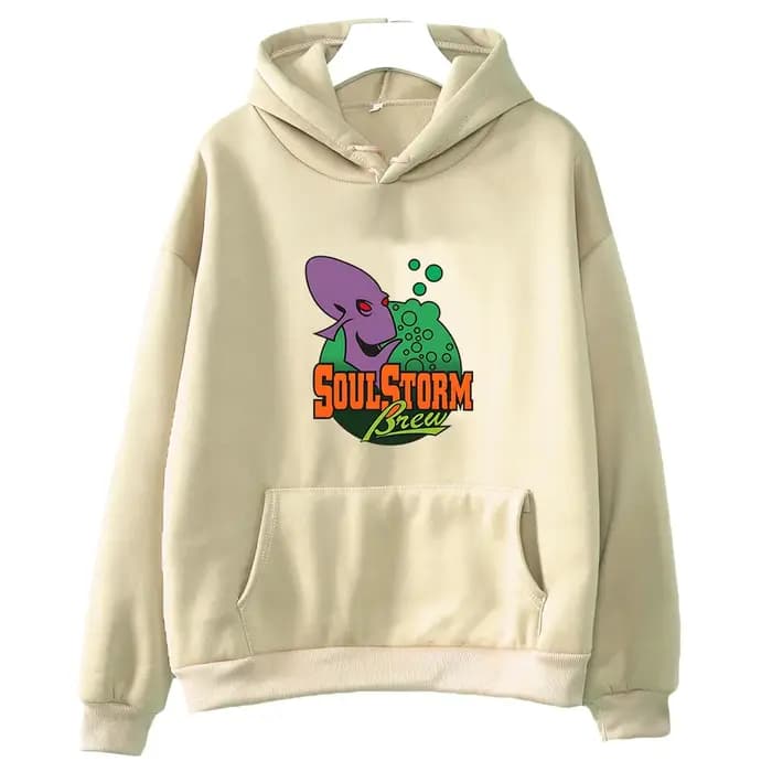 Oddworld-Sweat à capuche avec impression graphique