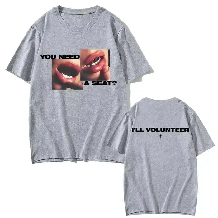 2025 Billie Hit Me dur et doux T-Shirt hommes femmes à manches courtes coton t-shirts de haute qualité Streetwear Y2k hauts vêtements d'été