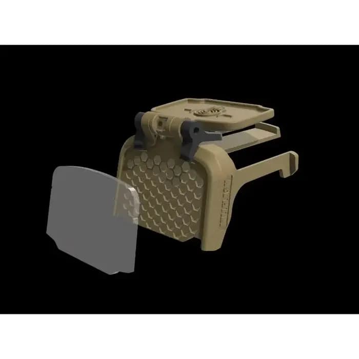 Capuchon Holographique 558 Tactique avec Protection de Coque en Maille Nid d'Abeille