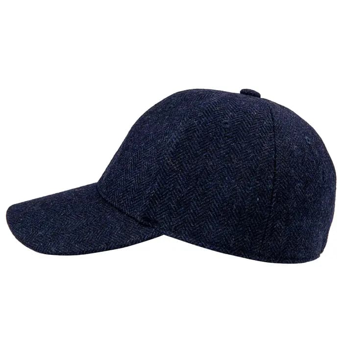 Botvela – casquette de Baseball en Tweed à chevrons pour hommes