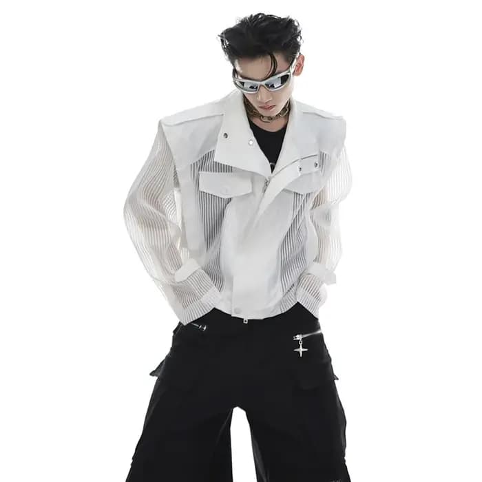 LUZHEN – Streetwear tendance en maille pour hommes