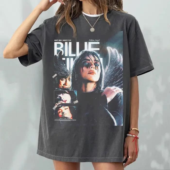 Billie Eilish Chemise Billie Eilish Guts Tour Chemise Billie Eilish Fan Cadeau Graphique Chemise À M