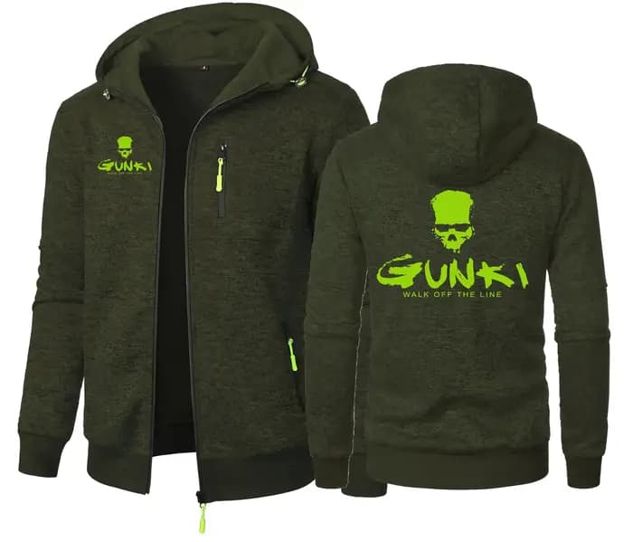 Gunki Love Fishing marque hommes manteaux à capuche décontracté sweat