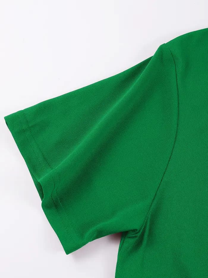 Polo ample homme 4 couleurs pour l'été – T-shirt sportif simple et tendance