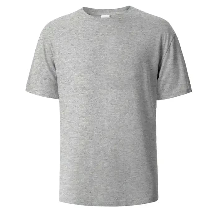 T-shirt unisexe en coton pur blanc lourd, confortable et écologique, nouvelle collection été 2026, s