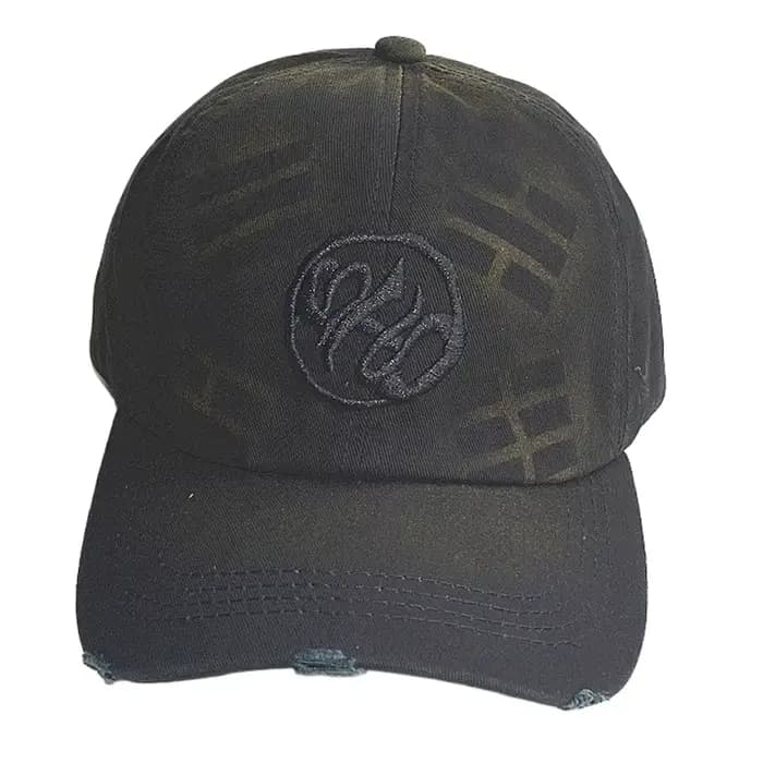 Casquette de baseball brodée en coton noir pour fans de K-pop, ajustable, pour hommes et femmes, idé