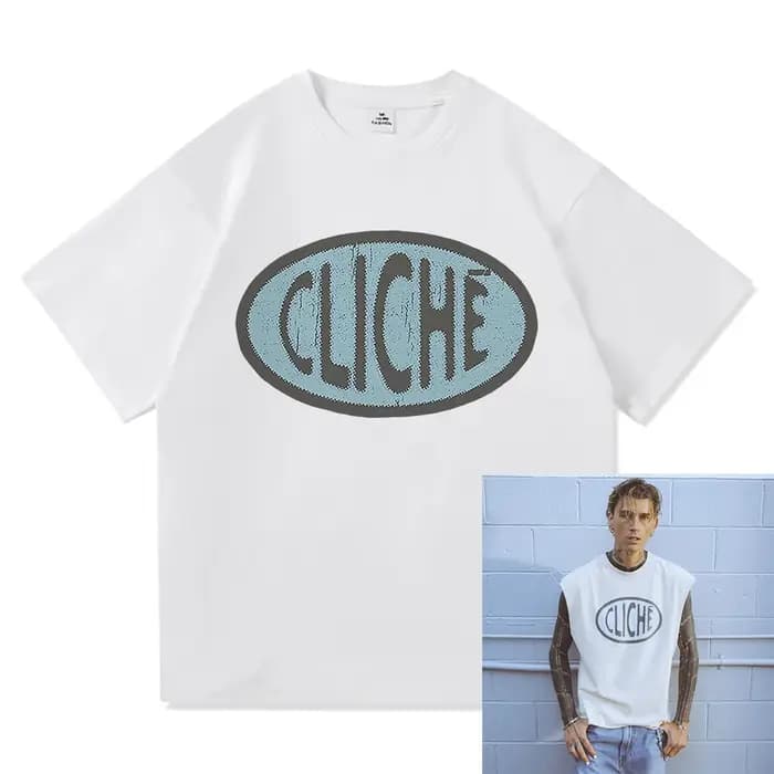 Mgk perdu Americana Album t-shirt 2025 chanson Cliche rétro hommes/femmes vêtements Harajuku haute qualité