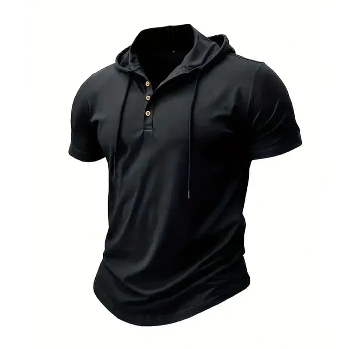 T-shirt à capuche pour hommes
