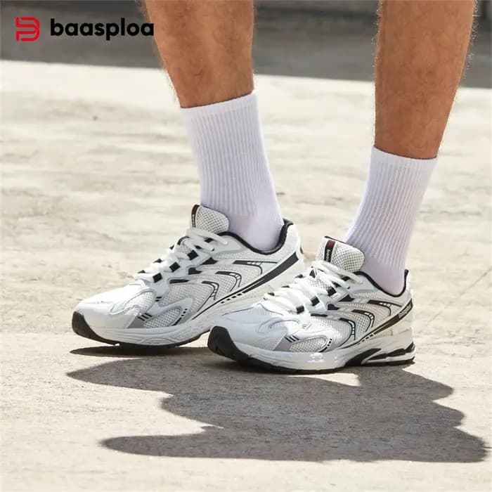 Bassploa-Chaussures de course décontractées pour hommes