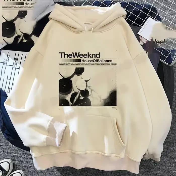 The Weeknd sweat à capuche hommes mode lettre imprimer sweats