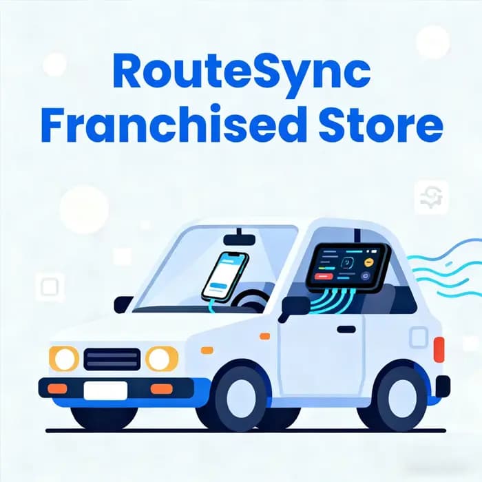 Différence de prix RouteSync Magasin en franchise (Commande en magasin)