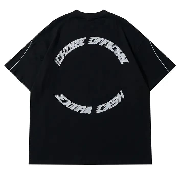 T-Shirt Surdimensionné à Manches Courtes pour Homme